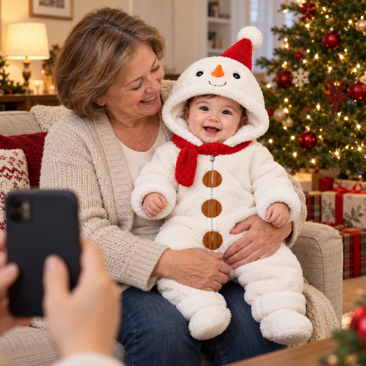 Snowman Snuggle Suit