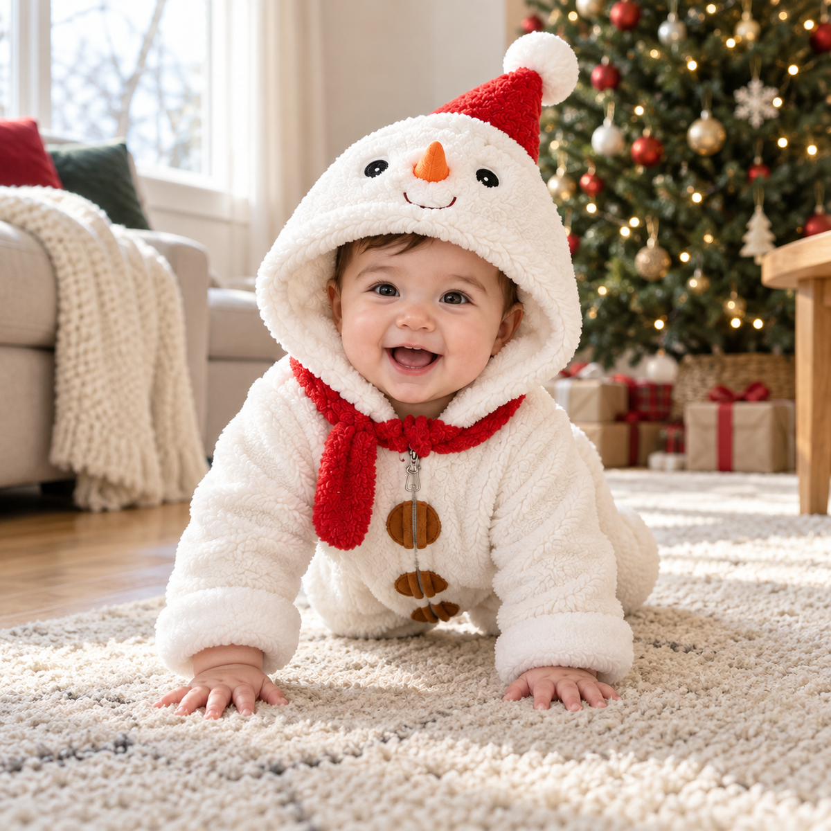 Snowman Snuggle Suit